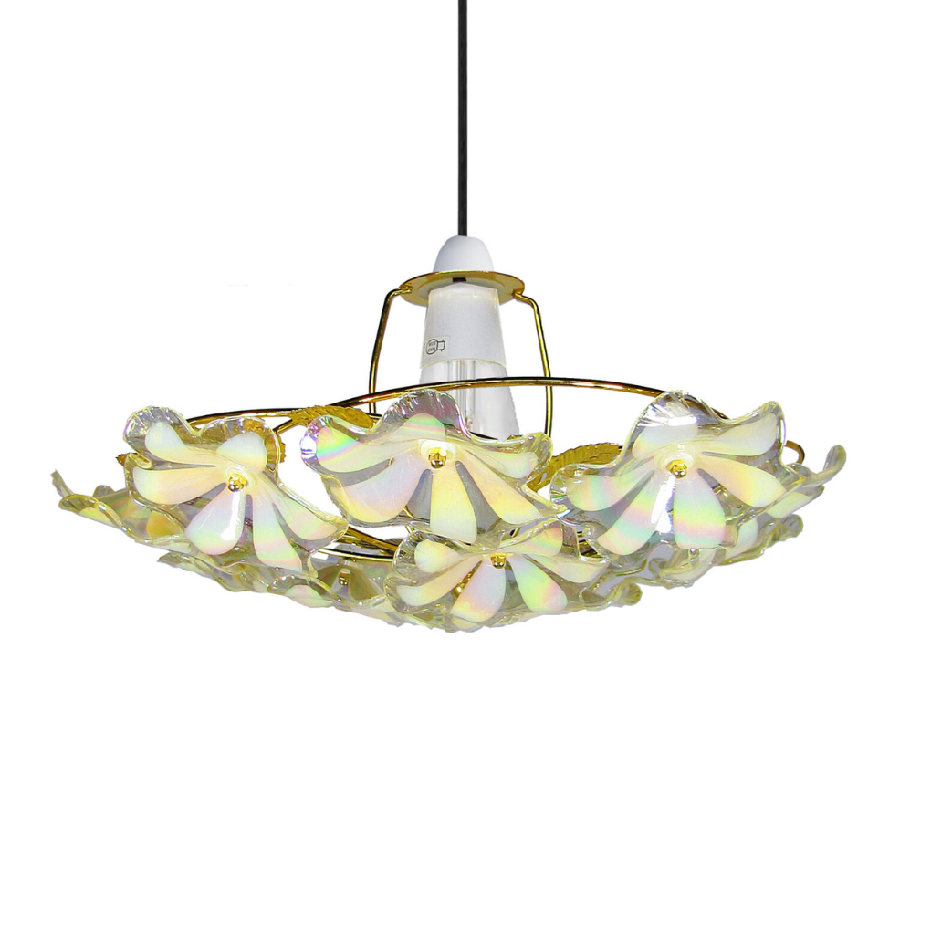 Loxton 12 Flower Acrylic Uplighter