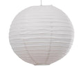 Quality White Round Paper Lantern Hanging Light Shade Lampshade 12inch - 30inch