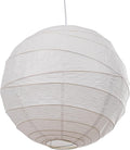 Quality White Bamboo Round Paper Lanterns 14inch - 30inch Dia'