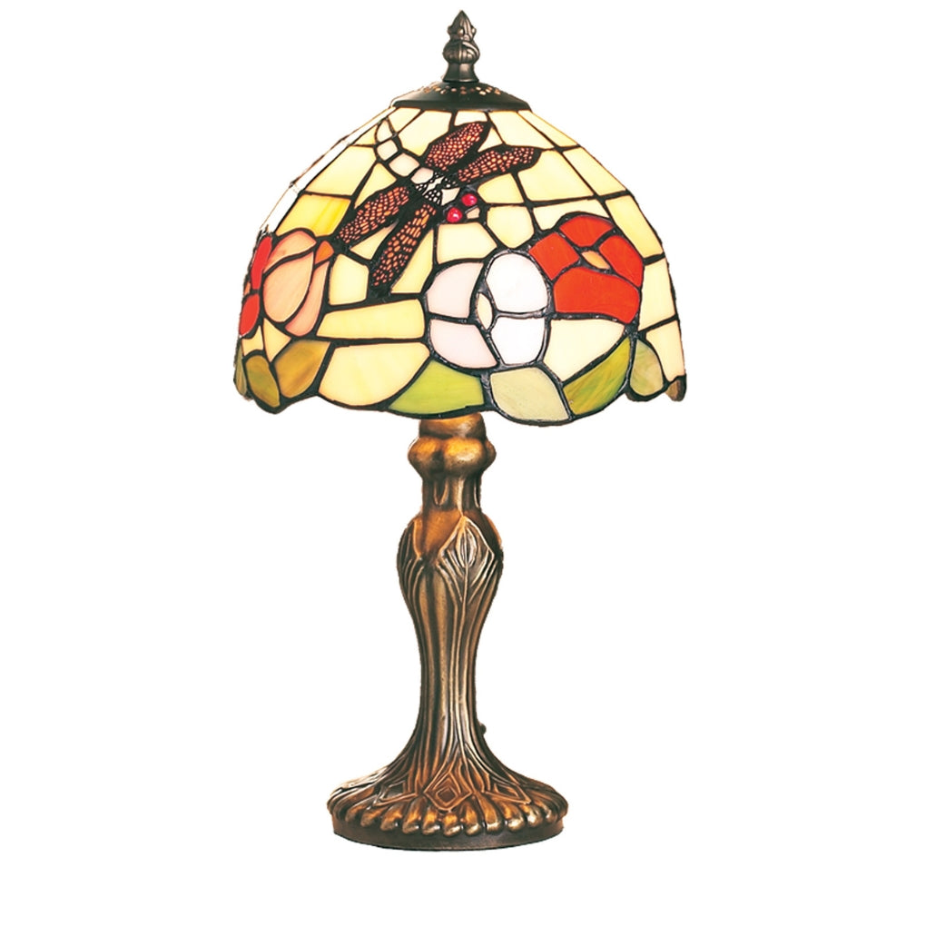 20cm Beige Dragonfly Tiffany Table lamp