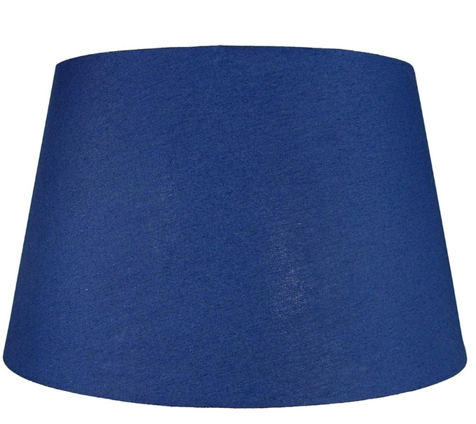 Cotton Drum Shade – 12 inch Easy Fit ES/BC Shade for Living Rooms, Bedrooms, hallways and Kitchens, Pendant Lampshades or Shades for Table Lamps - 14 different Colours