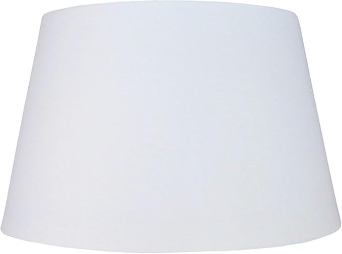 Cotton Drum Shade – 12 inch Easy Fit ES/BC Shade for Living Rooms, Bedrooms, hallways and Kitchens, Pendant Lampshades or Shades for Table Lamps - 14 different Colours