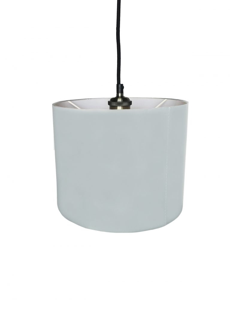 Cotton Cylinder Lamp Shade 10 Inch – Easyfit Pendant Light or Shade for Table Lamp - 6 different Colours