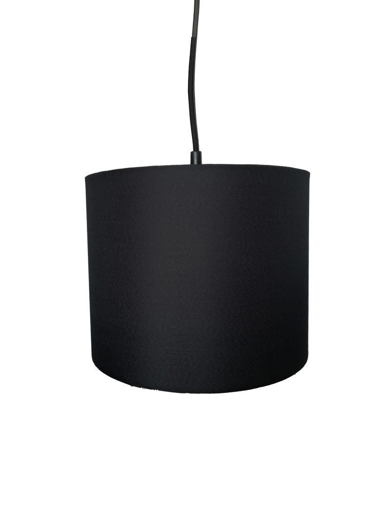 Cotton Cylinder Lamp Shade 10 Inch – Easyfit Pendant Light or Shade for Table Lamp - 6 different Colours