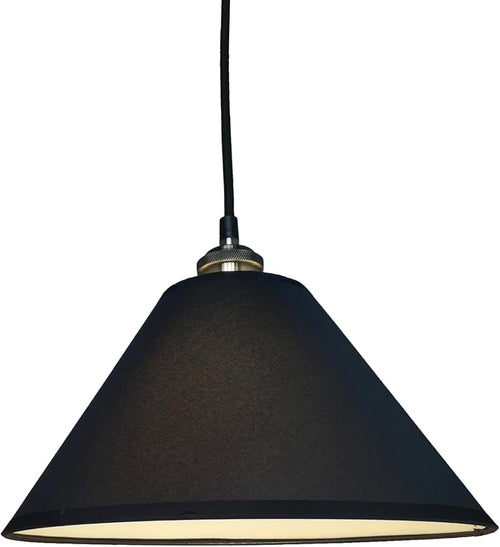 12 Inch Tapered Edge Cotton Coolie Lampshade - Great for Living Rooms, and Bedrooms, Ceiling Light Shade - Available in 21 Colours