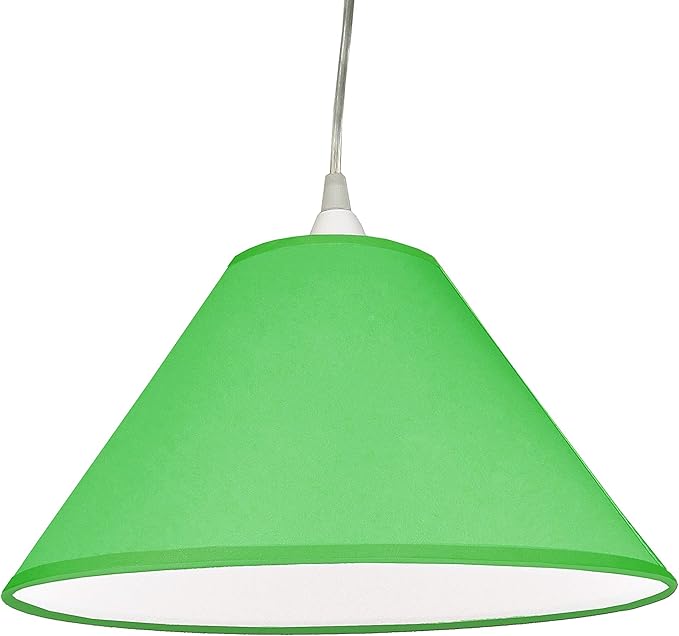 12 Inch Tapered Edge Cotton Coolie Lampshade - Great for Living Rooms, and Bedrooms, Ceiling Light Shade - Available in 21 Colours