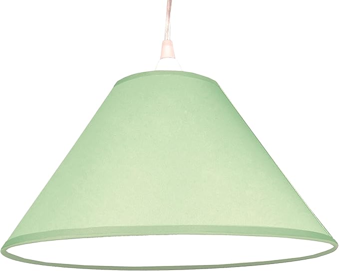 12 Inch Tapered Edge Cotton Coolie Lampshade - Great for Living Rooms, and Bedrooms, Ceiling Light Shade - Available in 21 Colours