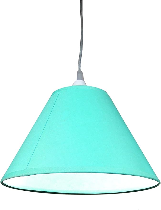 12 Inch Tapered Edge Cotton Coolie Lampshade - Great for Living Rooms, and Bedrooms, Ceiling Light Shade - Available in 21 Colours
