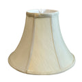 Bell-Shaped Faux Silk Lamp Shade, Cream White, Table Lamp Fitting - Available in 10inch, 12inch and 14inch