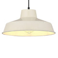 Classic Metal Pluto Lampshade Pendant Shade 30cm (12inch) (Cream)