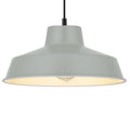 Classic Metal Pluto Lampshade Pendant Shade 30cm (12inch) (Grey)