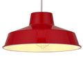Classic Metal Pluto Lampshade Pendant Shade 30cm (12inch) (Red)