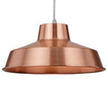 Classic Metal Pluto Lampshade Pendant Shade 30cm (12inch) (Copper) Metallic Finish