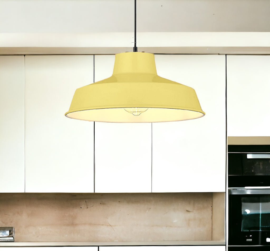 Classic Metal Pluto Lampshade Pendant Shade 35cm (14inch) (Cream)