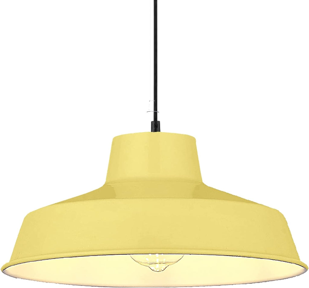 Classic Metal Pluto Lampshade Pendant Shade 35cm (14inch) (Cream)