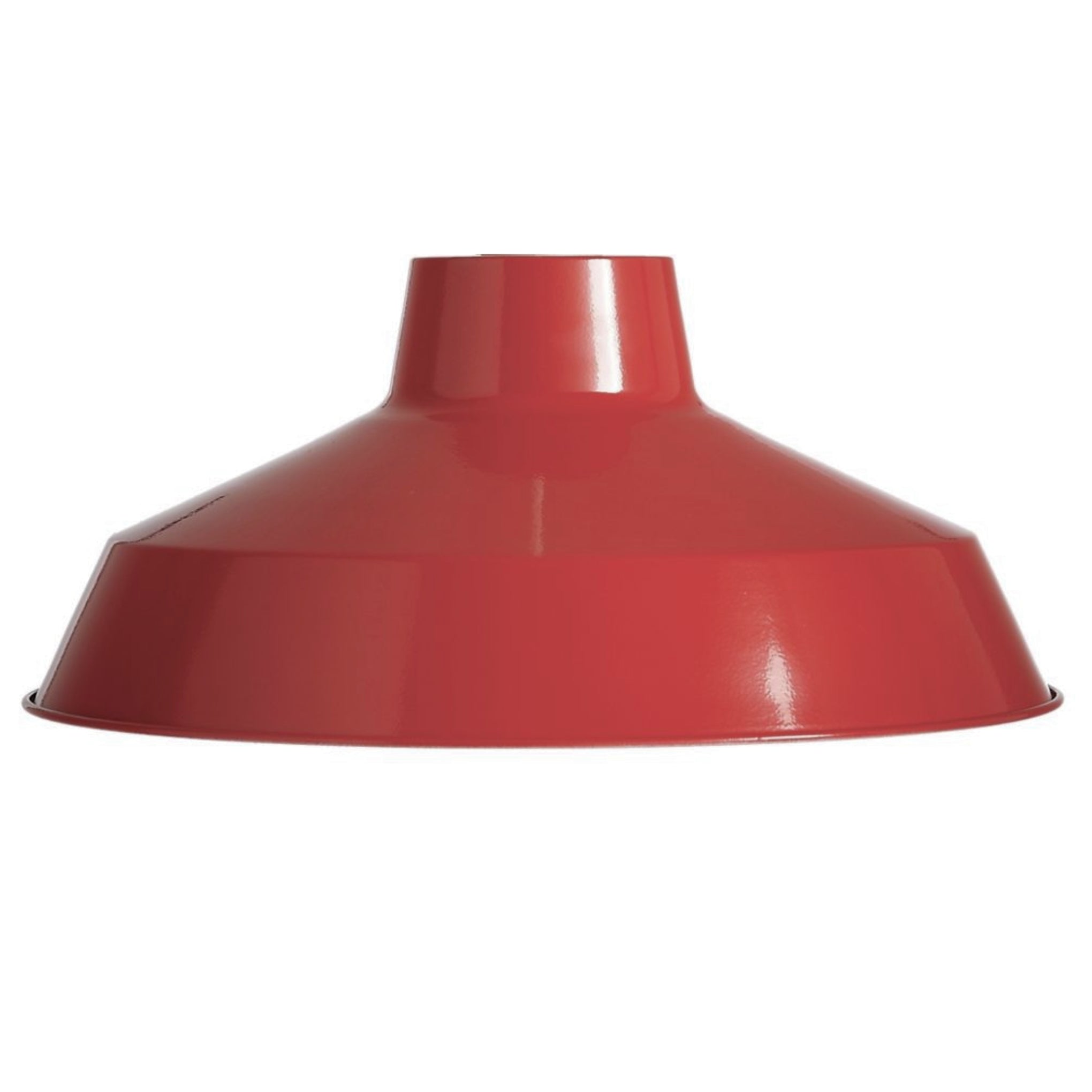 Classic Metal Pluto Lampshade Pendant Shade 35cm (14inch) (Dark Red)