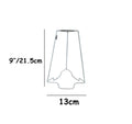 Lampshade Carrier for Fabric Shades 4,5,6,7,8,9 inch with dual shade ring