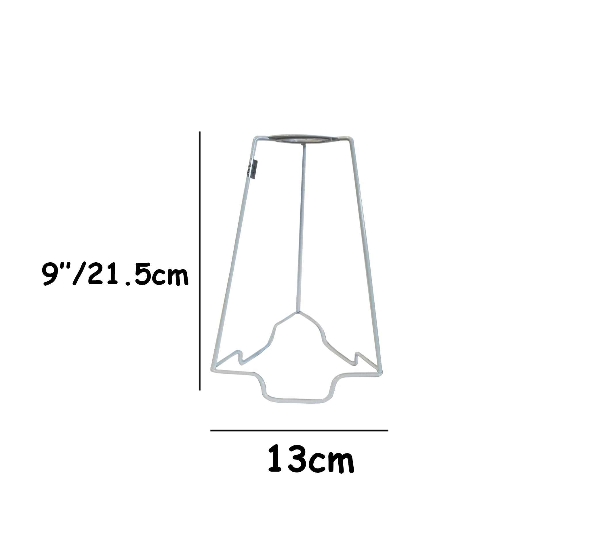 Lampshade Carrier for Fabric Shades 4,5,6,7,8,9 inch with dual shade ring
