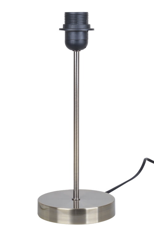 Antique Brass Stick Lamp Base