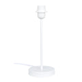 Cream Coloured Metal Stick Lamp Base